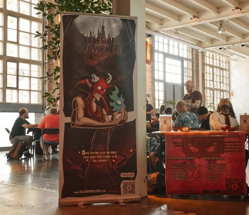 RPG players at a table